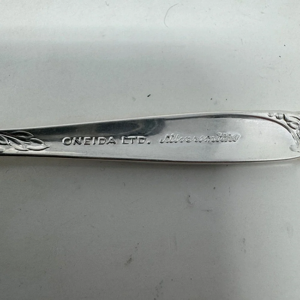 Lot of 9 Oneida Silversmiths Ballad Country Lane Silver Plated Flatware New